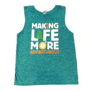 INSTANT MESSAGE Boys Sleeveless Adventure Shirt Size 4T